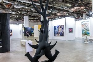 [Ashley Bickerton][0], [<a href='/art-galleries/gajah-gallery/' target='_blank'>Gajah Gallery</a>][1], ART SG 2023, Marina Bay Sands Expo and Convention Centre, Singapore (12–15 January 2023). Courtesy ART SG.


[0]: https://ocula.com/artists/ashley-bickerton/
[1]: /art-galleries/gajah-gallery/